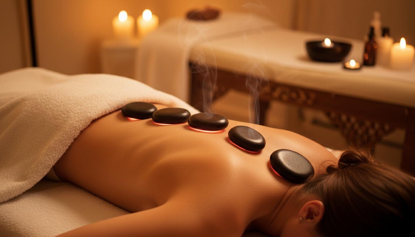 Hot Stone Massage Benefits at Savaya Spa Taghazout