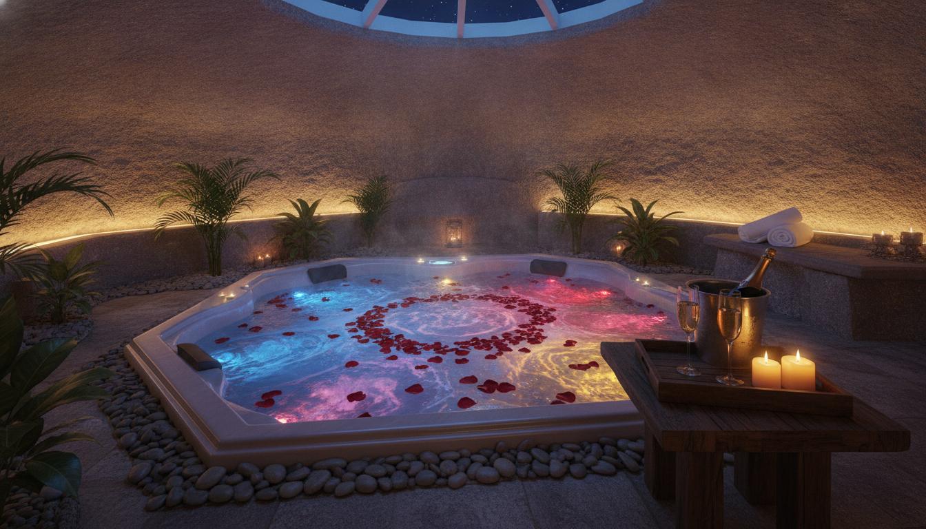 Private Jacuzzi Experience at Savaya Spa Taghazout