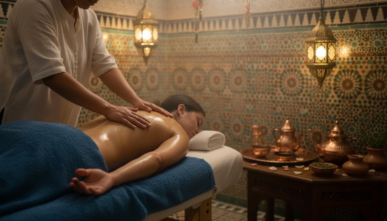 Traditional Moroccan Massage Techniques at Savaya Spa