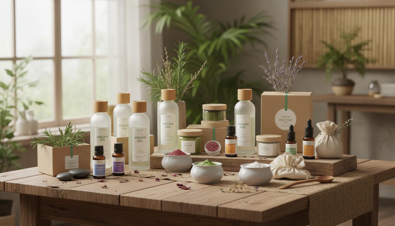 Vegan & Natural Spa Products at Savaya Spa Taghazout